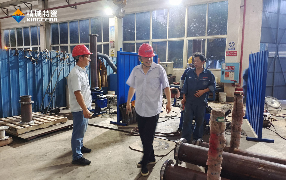 受苦贡献，众志成城，yp街机特瓷提前交货帮客户解决逆境